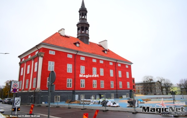 В Нарве подходит к завершению первый этап строительства Стокгольмской площади