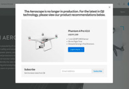 DJI прекратила производство системы обнаружения дронов AeroScope