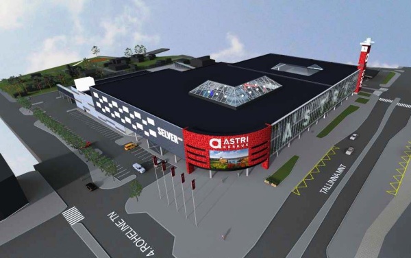 Торговый центр Astri-Narva станет самым большим в Ида-Вирумаа 