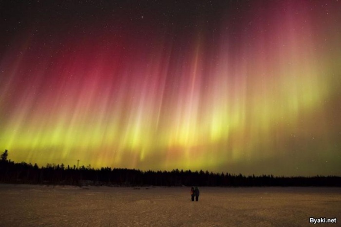 Красивые фотографии северного сияния