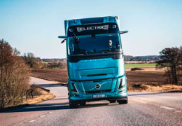 Электрический грузовик Volvo FH предложит запас хода до 600 км