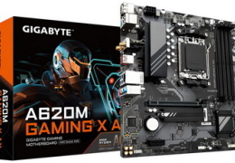Gigabyte анонсировала выход бюджетных материнских плат с Socket AM5 на чипсете AMD A620 