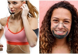  В США изобрели прозрачные самоочищающиеся маски для лица