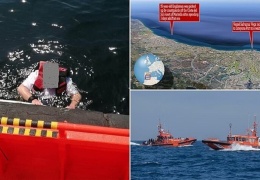 Испанская береговая охрана выловила в море странного британца 