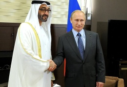 Кремль: Путин обсудит Сирию с наследным принцем Абу-Даби