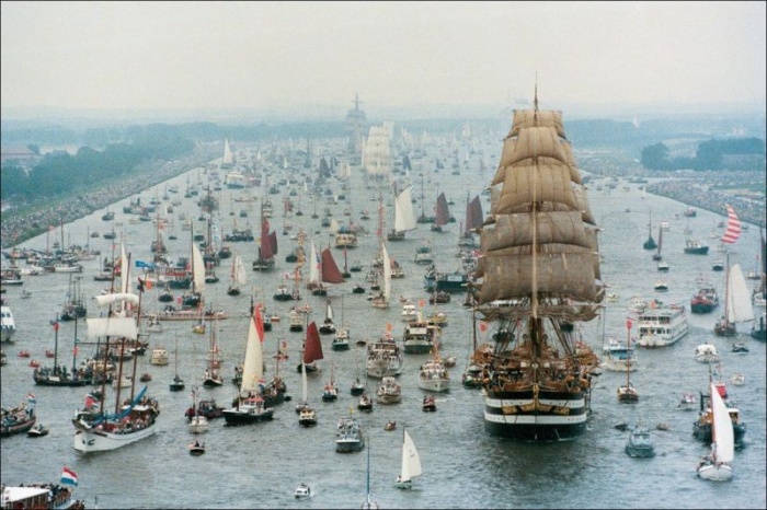 Sail Amsterdam 2015 — самый большой парад судов