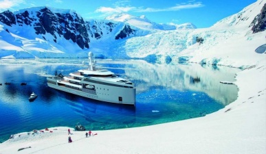 100-метровая яхта, которая способна прорваться сквозь льды Арктики и Антарктики
