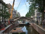 В Амстердаме открыли первый в мире 3D-мост 