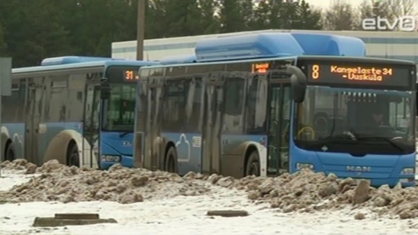 Narva Bussiveod получит в январе от города дотацию в размере 139 000 евро 