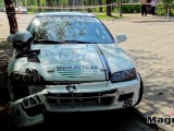 Narva RallySprint 2013 - Авария