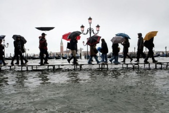  Венеция уходит под воду: затоплено более 80% города