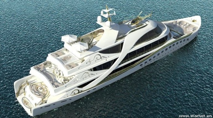 Роскошная яхта для женщин-миллионеров от Лидии Берсани