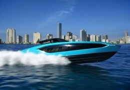  Роскошная моторая яхта, созданная в сотрудничестве с дизайнерами Lamborghini