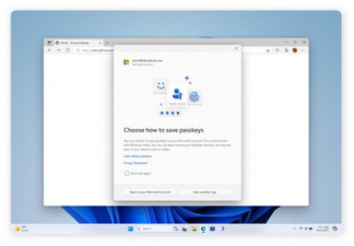 В Windows 11 станет удобнее работать с ключами доступа — ОС получит облачную синхронизацию и интеграцию с 1Password 