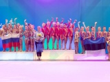 Эстония завоевала четыре медали на турнире Spring Breeze по эстетической гимнастике 
