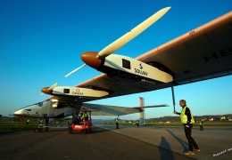 Первый полет самолета на солнечных батареях Solar Impulse 2