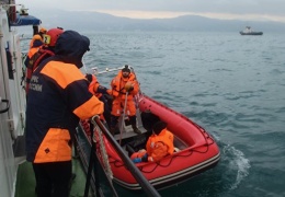 Завершены основные поисковые работы на месте крушения Ту-154 в Черном море  
