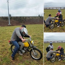  Раскаявшиеся подростки вернули украденный мотоцикл