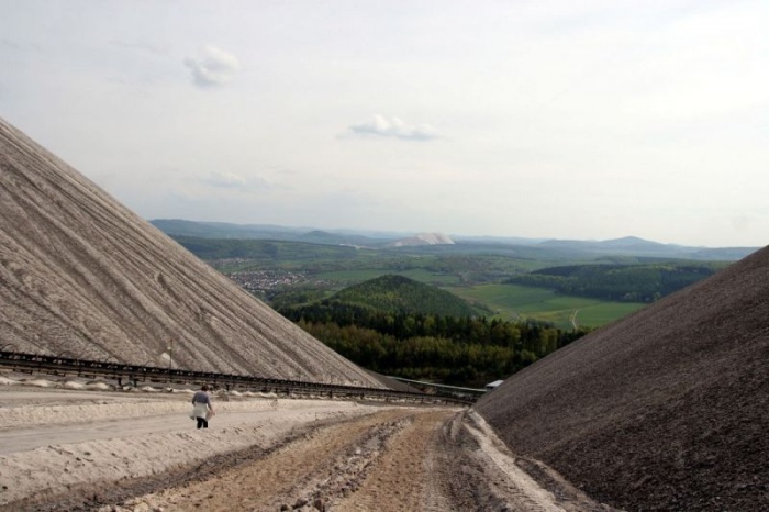 Монте Кали: огромная гора соли в Германии