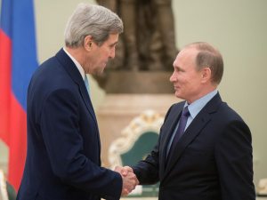 Путин встретился с главой Госдепартамента США: Москва и Вашингтон теперь вместе "ищут развязки" сирийского кризиса