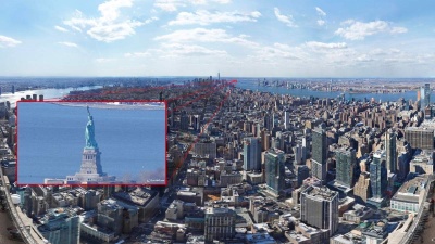 Компания EarthCam опубликовала самое детальное фото Нью-Йорка: расширение – 120 гигапикселей