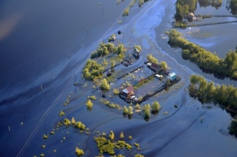 Нефтяное наводнение в Нефтеюганске
