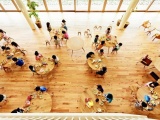 Детский сад из натуральных материалов в Японии