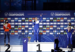 Российские конькобежцы завоевали на чемпионате мира 11 медалей