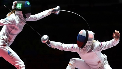 На Олимпиаде в Рио эстонские шпажистки в матче за третье место проиграли россиянкам 