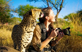 Бесстрашная фотограф из ЮАР, с которой дикие звери становятся ручными