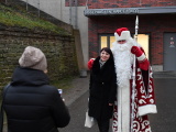 ФОТО: Дед Мороз и Санта-Клаус встретились в Нарве 