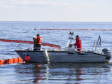 Очистку Нарвского залива от нефтепродуктов затрудняет наличие неразорвавшихся мин и торпед 