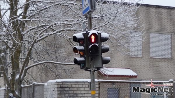 В Нарве установят новые светофоры