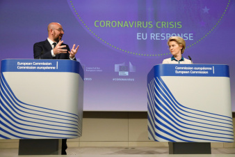 Евросоюз представил план по снятию введенных из-за коронавируса ограничений 