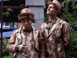 Они живые! Потрясающий фестиваль живых статуй в Бельгии 