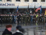 ФОТО юбилейного парада: 1100 участников, 100 единиц военной техники, 50 флагов, 3 оркестра 