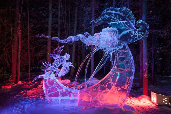 Ice Alaska - World Ice Art чемпионат 2013