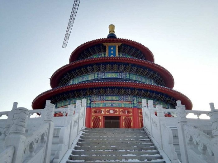 В Китае появились объединенные в единое здание Капитолий и храм Неба
