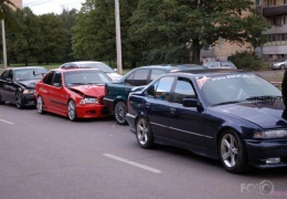 Внеплановая встреча поклонников BMW (фото)