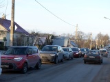 В Ивангороде скопилась очередь из 1000 автомобилей, стремящихся попасть в Эстонию