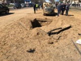 Мощный подземный взрыв прогремел под машиной в Одессе