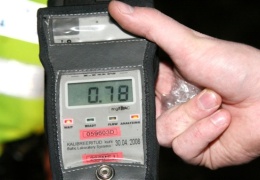 В январе полиция поймала более 300 пьяных водителей за рулем 
