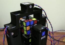 Сборка кубика рубика за секунду
