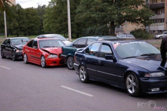 Внеплановая встреча поклонников BMW (фото)