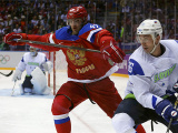 Российские хоккеисты обыграли словенцев в стартовом матче Олимпиады