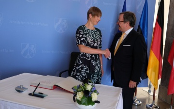 Президент Кальюлайд в Германии: эстонцы ценят ЕС 