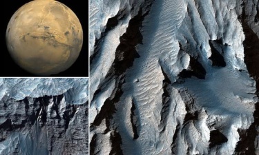  Ученые НАСА показали снимки самого большого каньона Солнечной системы
