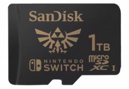 SanDisk выпустила самую ёмкую карту памяти для Nintendo Switch — microSD на 1 Тбайт 