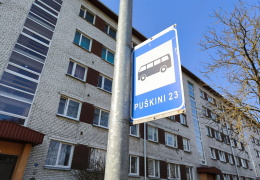 Нарвитяне грустят о грядущем переименовании автобусных остановок