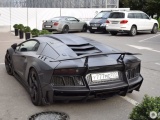 Суперкар Lamborghini Aventador Carbonado от Mansory сгорел в Праге 